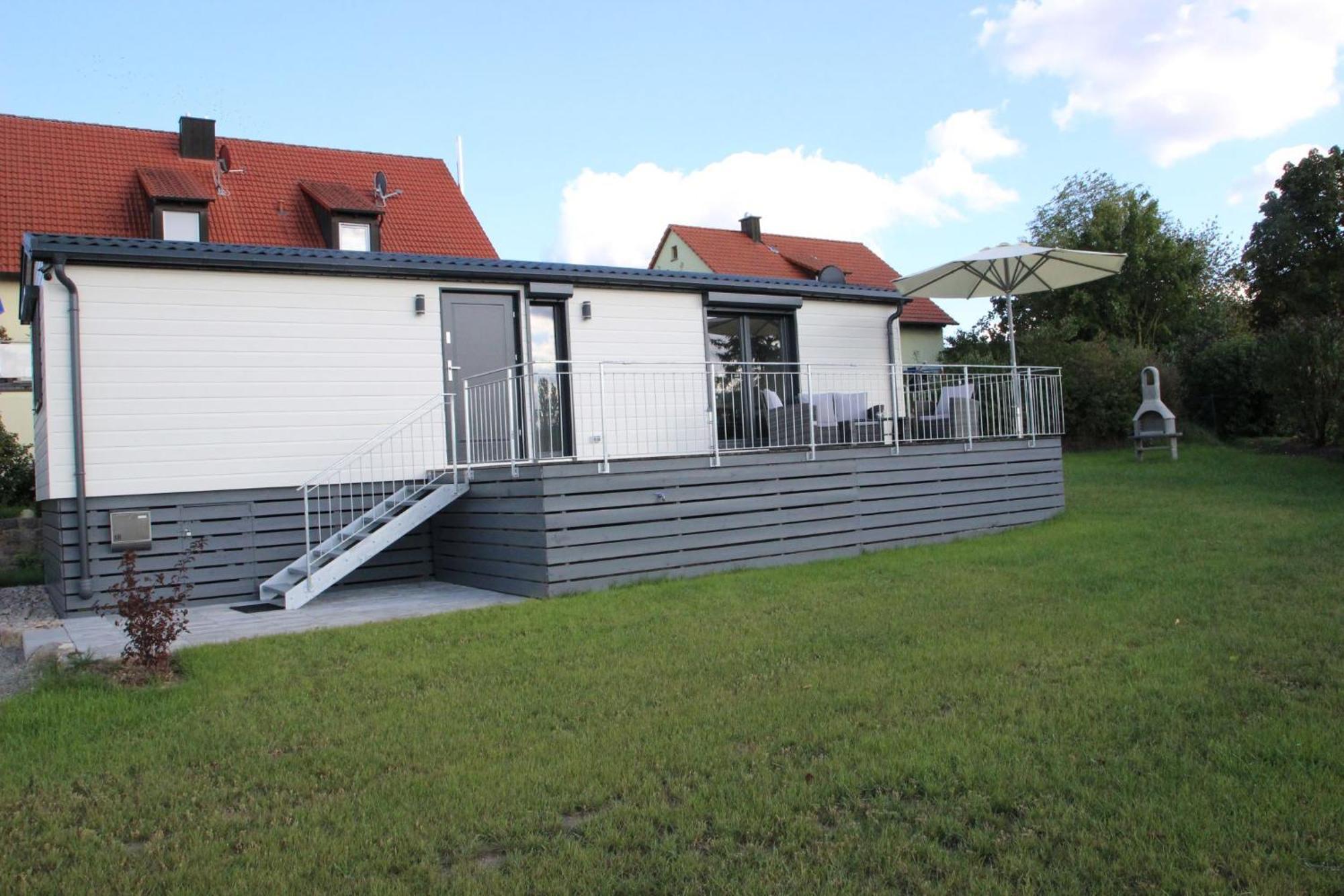 Mobilheim Am Geisberg Apartment Wiesenbronn Exterior photo